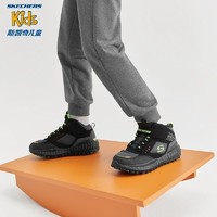 百亿补贴：SKECHERS 斯凯奇 运动鞋男中大童秋冬透气缓震魔术贴休闲运动鞋403689L