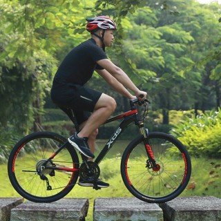 XDS 喜德盛 逐日 600 山地自行车 黑红色 26英寸 27速 17英寸车架 青春版
