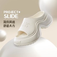 LI-NING 李宁 拖鞋女鞋2024款厚底缓震外穿时尚凉拖鞋子