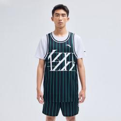 安踏运动球服_anta 安踏 篮球轻狂系列两件套短裤不夜场吸湿速干科技