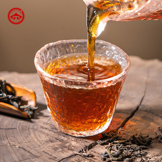 吉祥茶叶 2021年一级芽细藏茶 32G（8G*4泡）装雅安黑茶南路边茶蒙顶