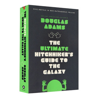 银河系搭车客指南 漫游五部曲合集 英文原版 The Ultimate Hitchhiker's Guide to the Galaxy 科幻冒险小说 Douglas Adams to the Gala