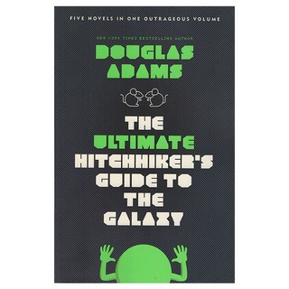 银河系搭车客指南 漫游五部曲合集 英文原版 The Ultimate Hitchhiker's Guide to the Galaxy 科幻冒险小说 Douglas Adams to the Gala