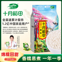 十月稻田 糯米 1kg （端午食材 粽子米  黏米 东北 五谷 杂粮 真空装)