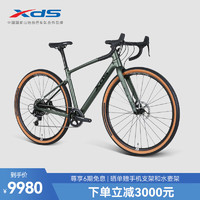 XDS 喜德盛 碳纖維公路自行車GT600 橄欖綠 11速 700C*480