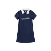 Gap 盖璞 女polo领短袖连衣裙 888459 海军蓝 S
