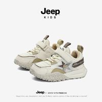 百亿补贴：Jeep 吉普 童鞋儿童春秋运动鞋软底透气跑步鞋2023新款中大童休闲鞋