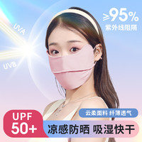 界面防晒口罩护眼角3d立体防紫外线冰丝夏季薄款遮全脸女防晒面罩