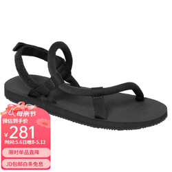 mont·bell montbell情侣款日本运动户外夏季防滑轻便舒适凉鞋1129714 BK黑色 42-43 XL