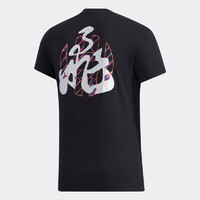 adidas 阿迪达斯 男装运动三国五虎将系列T恤时尚休闲短袖 GK5211 A/L码