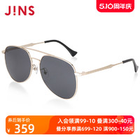 JINS 睛姿 金属男款飞行员框太阳镜墨镜防紫外线MMF23S041