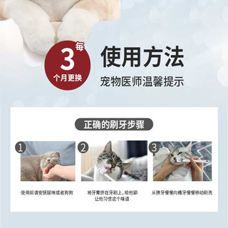 KOJIMA日本宠物牙膏狗狗猫咪牙刷猫咪刷牙洁牙宠物牙齿清洁用品奶香味 狗用牙膏（可食用）