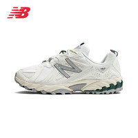 new balance NB 610T系列复古潮流耐磨透气越野鞋运动休闲鞋 白色/米白色 ML610TAG 37.5 23cm
