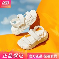 百亿补贴：SKECHERS 斯凯奇 春夏凉鞋缓震耐磨休闲舒适透气轻便简约时尚运动女鞋