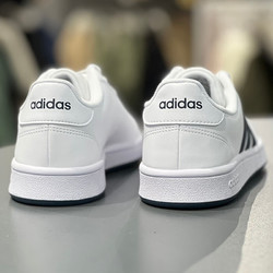 adidas 阿迪达斯 休闲鞋男鞋夏季新款运动鞋小白鞋百搭学生低帮板鞋 FY8568白色蓝标 41
