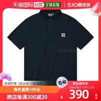 carhartt 韩国直邮Carhartt Polo衫 卡哈特/K570/POLO/短袖T恤/藏青色