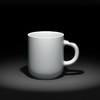 LEIDFOR 雷德夫 C1陶瓷马克杯 咖啡杯茶杯极简水杯礼物 白釉 350ml