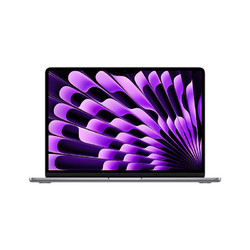 Apple 蘋果 MacBook Air M3芯片13.6英寸2024新款超輕薄筆記本電腦 深空灰 定制 M3芯片 16G+512