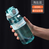 GINT 嘉特 运动水杯大容量男女塑料杯子耐高温水壶夏 tritan材质蓝色 800ml