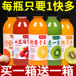 360mlx24/6瓶果汁饮料批发水一整箱芒果汁橙汁沙棘汁