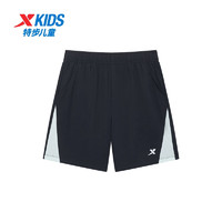 特步（XTEP）儿童童装男童夏季清爽透气速干足球比赛套装 珍珠白 175cm
