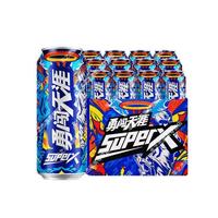 SNOWBEER 雪花 勇闯天涯 superX 听装啤酒 500mL 12罐