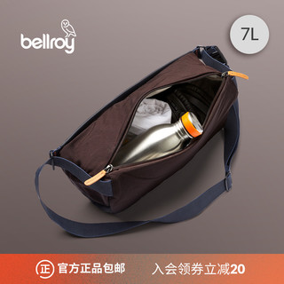 bellroy 澳洲Sling Premium 7L随行包皮质尊贵版胸包斜挎单肩包
