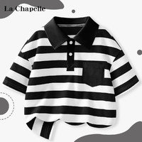 La Chapelle 儿童纯棉POLO衫短袖t恤