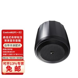 JBL 杰宝 悬挂式吸顶音箱 咖啡厅家庭影院背景音乐音响 Control62P(一只）