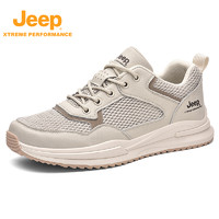 Jeep 吉普 2023年新款户外运动休闲鞋透气防滑耐磨登山徒步鞋91263