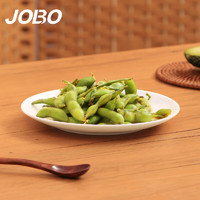 JOBO 巨博 陶瓷盘子浅盘7英寸17.7cm 商用纯白色菜盘菜碟子自助餐盘2个起售