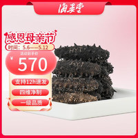 HYT 海晏堂 淡干海参 50g 15-18只 大连免清洗辽刺参 一级品 干货海鲜