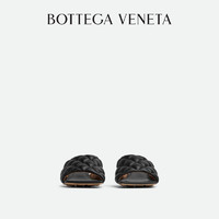 BOTTEGA VENETA【520】葆蝶家女士PADDED穆勒鞋细跟BV凉鞋猫跟鞋单鞋 黑色 36