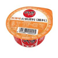 川崎 火锅蘸料 芝麻花生酱 火锅食材 鲜辣味100g*1盒