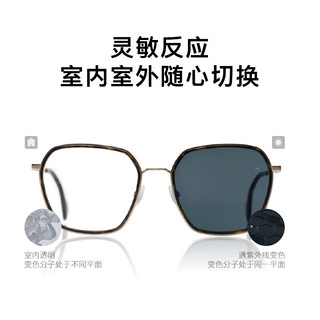 ZEISS 蔡司 泽锐1.67（超薄）眼镜片 焕色视界X 感光变色自由环面树脂近视配镜2片 钻立方绿晶膜