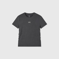 Gap 盖璞 女士凉感透气收腰短袖T恤 540508 深灰色 XL