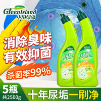 Green island 绿岛 厕所马桶清洁剂洁厕灵强力除垢清洗液除臭清香型去异味去黄