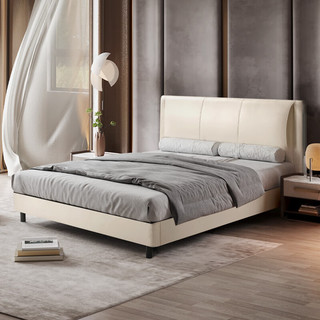 金可儿套床护脊2.0+乳胶床垫+云梦之床实木床架套装 1.8米*2米