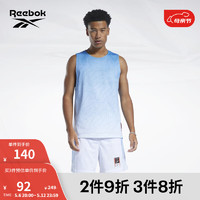 Reebok 锐步 男子JERSEY时尚渐变配色透气舒适无袖运动背心 HG4340 A/M