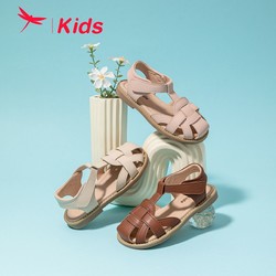 红蜻蜓儿童新款夏季凉鞋皮鞋镂空透气简约舒适女童公主鞋耐看百搭