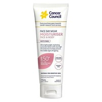 Cancer Council 茜茜爾 面部臉部保濕隔離防曬霜SPF 50+ 75ml