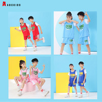 百亿补贴：ABCKIDS 儿童运动套装篮球服中国风球衣男女童夏季新款吸汗薄款