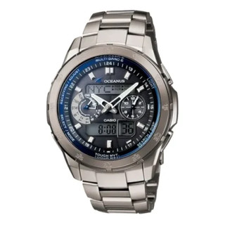 CASIO 卡西欧 OCEANUS海神系列 43.6毫米太阳能电波腕表 OCW-T400TD-1A