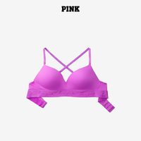 VICTORIA'S SECRET PINK 无钢圈时尚舒适文胸胸罩女士内衣 35P4紫色-聚拢 11199791 32D