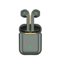 雅翔仕 蓝牙耳机真无线手机通用双耳入耳运动降噪数码适用OPPO苹果待机续航 J18 暗夜绿