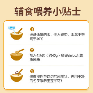 雀巢（Nestle）德国雀巢婴儿米粉高铁宝宝米糊辅食 4-6个月过敏米粉低敏钙铁锌 雀巢低敏米粉【4个月以上】 500g