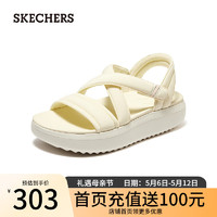 斯凯奇（Skechers）女士休闲凉鞋114783 亮黄色/YEL 38