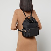 GUESS 盖尔斯 Eco Gemma 女士双肩背包 黑色