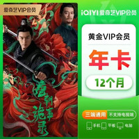 iQIYI 爱奇艺 VIP黄金会员年卡12个月 验证充值 爱奇艺黄金会员年卡