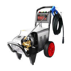 黑猫圣将 商用380V超高压洗车机清洗机洗车水枪进口AR泵高压泵HM-1815